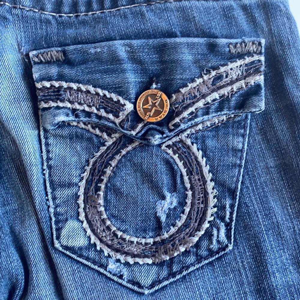 Big Star “Liv” Button Pocket Bootcut Jeans